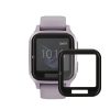 Set 2 Folii de protectie Kwmobile pentru Garmin Venu Sq 2 Music, Transparent/Negru, Polimer, KWM000024UU001C