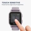 Set 2 Folii de protectie Kwmobile pentru Garmin Venu Sq 2 Music, Transparent/Negru, Polimer, KWM000024UU001C