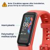 Set 2 Folii de protectie Kwmobile pentru Huawei Band 4, Transparent/Negru, Polimer, KWM000024VP001C
