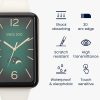 Set 2 Folii de protectie Kwmobile pentru Xiaomi Mi Band 7 Pro, Transparent/Negru, Polimer, KWM000024WP001C