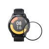 Set 2 Folii de protectie Kwmobile pentru Xiaomi Watch S1 Active, Transparent/Negru, Polimer, KWM000024WT001C