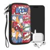 Husa Universala telefon, Marime M - 5.5 inch, Multicolor, Neopren, KWM000007UJ142C