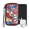 Husa Universala telefon, Marime M - 5.5 inch, Multicolor, Neopren, KWM000007UJ142C