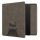 Husa Kwmobile pentru Amazon Kindle Oasis 10, Gri/Negru, Piele ecologica, KWM000014ND014C