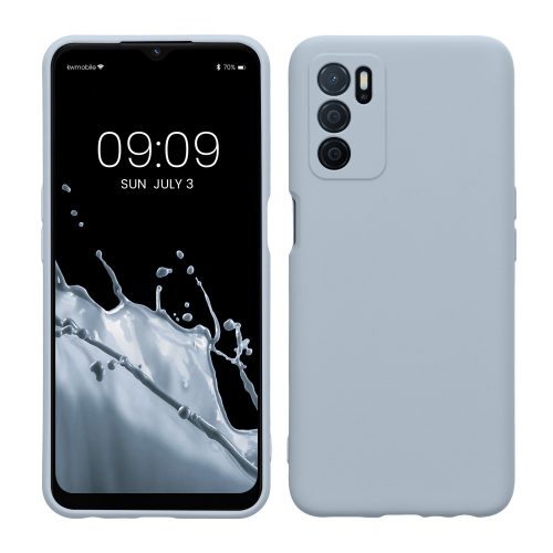 Husa OPPO A16/A16s/A54s, Albastru deschis, Silicon, KWM0000157V017C