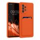 Husa Samsung Galaxy A53 5G, Portocaliu, Silicon, KWM000015RR007C