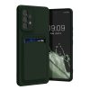 Husa Samsung Galaxy A53 5G, Verde inchis, Silicon, KWM000015RR008C
