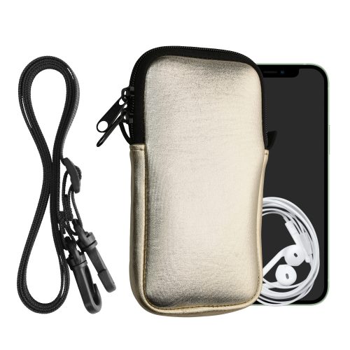 Husa Universala telefon, Marime XL - 6.8 inch, Auriu, Neopren, KWM000016AI056C