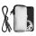 Husa Universala telefon, Marime M - 5.5 inch, Argintiu, Neopren, KWM000016AI057C