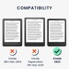 Husa Kwmobile pentru Amazon Kindle (2022), Multicolor, Piele ecologica, KWM000017LI019C