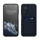 Husa Samsung Galaxy A14 5G, Albastru inchis, Silicon, KWM0000191A002C