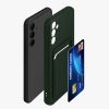 Husa Samsung Galaxy A34 5G, Verde inchis, Silicon, KWM0000191B004C
