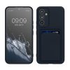 Husa Samsung Galaxy A54 5G, Albastru inchis, Silicon, KWM0000191C003C