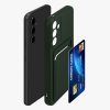 Husa Samsung Galaxy A54 5G, Verde inchis, Silicon, KWM0000191C005C