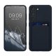 Husa Samsung Galaxy S23, Albastru inchis, Silicon, KWM0000191D003C