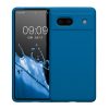 Husa Google Pixel 7a, Albastru, Silicon, KWM000019YE026C