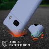 Husa cu jnur Google Pixel 7a, Albastru, Silicon, KWM000019YH005C