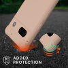 Husa Google Pixel 7a, Crem, Silicon, KWM000019YH006C