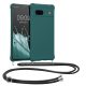 Husa Google Pixel 7a, Verde inchis, Silicon, KWM000019YH007C