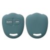 Husa Cheie Auto Kwmobile pentru Mitsubishi 2 Butoane, Verde inchis, Silicon, KWM000008JC002C