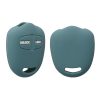 Husa Cheie Auto Kwmobile pentru Mitsubishi 2 Butoane, Verde inchis, Silicon, KWM000008JC002C