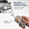 Husa Cheie Auto Kwmobile pentru Renault 4 Butoane - Smart Key, Multicolor, Piele ecologica, KWM000008UA045C