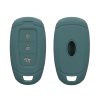 Husa Cheie Auto Kwmobile pentru Hyundai 3 Butoane - Keyless Go, Verde inchis, Silicon, KWM000009FX002C
