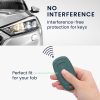 Husa Cheie Auto Kwmobile pentru Hyundai 3 Butoane - Keyless Go, Verde inchis, Silicon, KWM000009FX002C