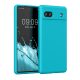 Husa Google Pixel 6a, Albastru deschis, Silicon, KWM000015FZ046C