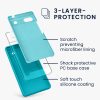 Husa Google Pixel 6a, Albastru deschis, Silicon, KWM000015FZ046C