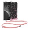 Husa Honor X6a, Transparent/Roz, Silicon, KWM000020IC001C