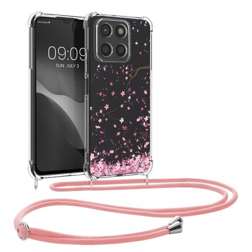 Husa Honor X6a, Transparent/Roz, Silicon, KWM000020IC001C