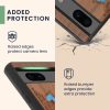 Husa Google Pixel 7a, Maro/Albastru, Lemn, KWM000019YK006C