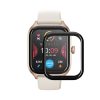 Set 2 Folii de protectie Kwmobile pentru Amazfit GTS 4, Transparent/Negru, Polimer, KWM000024VL001C