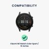 Curea Kwmobile pentru Xiaomi Mi Watch Color Sport/S1 Active, Negru, Nylon, KWM000024YA001C