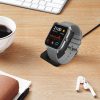 Cablu de incarcare USB Kwmobile pentru Amazfit GTS 4/GTR 4/GTR 4 Pro, Negru, Plastic, KWM000024YD001C