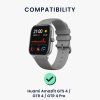 Cablu de incarcare USB Kwmobile pentru Amazfit GTS 4/GTR 4/GTR 4 Pro, Negru, Plastic, KWM000024YD001C