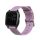 Curea Kwmobile pentru Garmin Venu Sq 2 Music, Mov, Textil, KWM000024YK002C