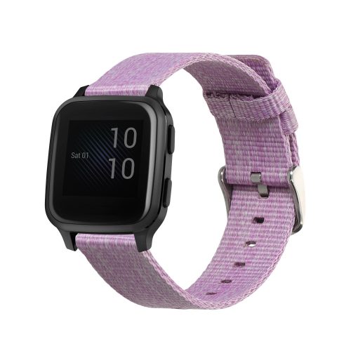 Curea Kwmobile pentru Garmin Venu Sq 2 Music, Mov, Textil, KWM000024YK002C