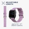 Curea Kwmobile pentru Garmin Venu Sq 2 Music, Mov, Textil, KWM000024YK002C