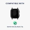 Curea Kwmobile pentru Garmin Venu Sq 2 Music, Mov, Textil, KWM000024YK002C