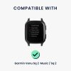 Curea Kwmobile pentru Garmin Venu Sq 2 Music, Mov, Textil, KWM000024YL002C