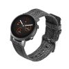Curea Kwmobile pentru TicWatch Ticwatch E3 / GTH 20mm, Gri, Textil, KWM000024YO001C