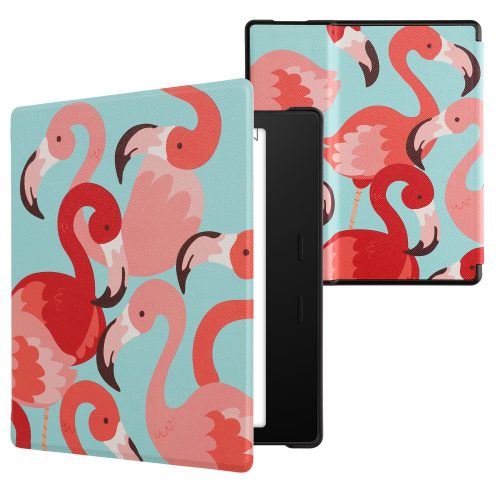Husa Kwmobile pentru Amazon Kindle Oasis 10, Multicolor, Piele ecologica, KWM000010AE054C