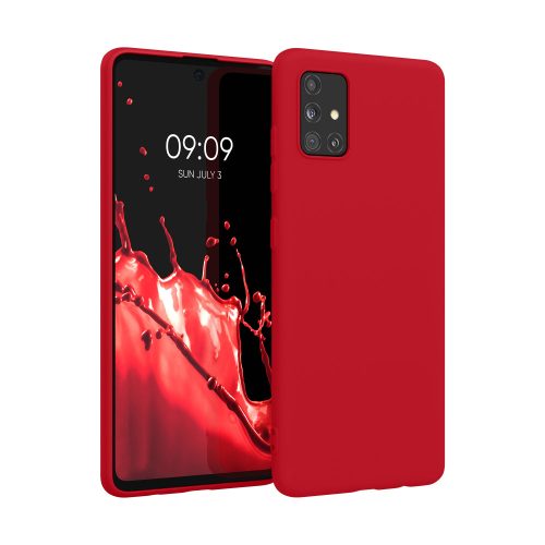 Husa Samsung Galaxy A51, Rosu, Silicon, KWM000010YZ043C