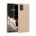 Husa Samsung Galaxy A51, Crem, Silicon, KWM000010YZ046C
