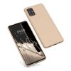 Husa Samsung Galaxy A51, Crem, Silicon, KWM000010YZ046C