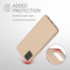 Husa Samsung Galaxy A51, Crem, Silicon, KWM000010YZ046C
