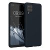 Husa Samsung Galaxy A12, Albastru inchis, Silicon, KWM000012BL053C