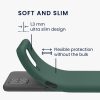 Husa Samsung Galaxy A12, Verde, Silicon, KWM000012BL054C